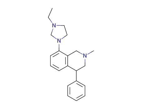 8-(3'-ethylimidazolidin-1'-yl)-4-phenyl-2-methyl-1,2,3,4-tetrahydroisoquinoline