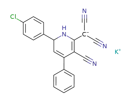 C<sub>21</sub>H<sub>12</sub>ClN<sub>4</sub><sup>(1-)</sup>*K<sup>(1+)</sup>
