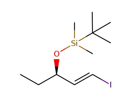 (R,E)-tert-butyl((1-iodopent-1-en-3-yl)oxy)dimethylsilane