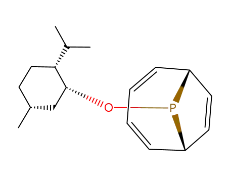 syn-9-(Menthyloxy)-9-phosphabicyclo<4.2.1>nona-2,4,7-trien