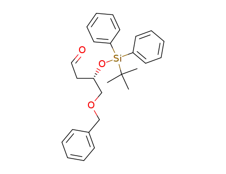 Butanal, 3-[[(1,1-dimethylethyl)diphenylsilyl]oxy]-4-(phenylmethoxy)-, (R)-