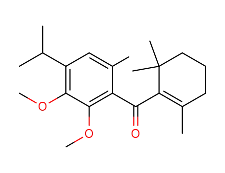 (4-Isopropyl-2,3-dimethoxy-6-methyl-phenyl)-(2,6,6-trimethyl-cyclohex-1-enyl)-methanone