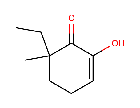 2-Cyclohexen-1-one, 6-ethyl-2-hydroxy-6-methyl-