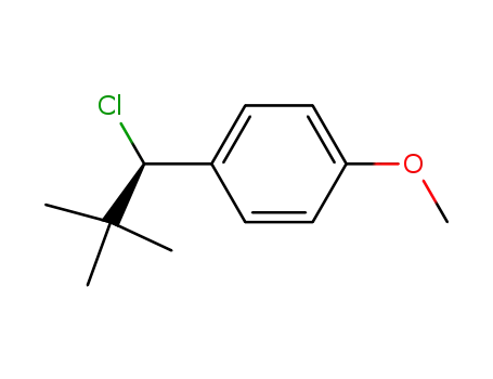 Benzene, 1-(1-chloro-2,2-dimethylpropyl)-4-methoxy-, (R)-