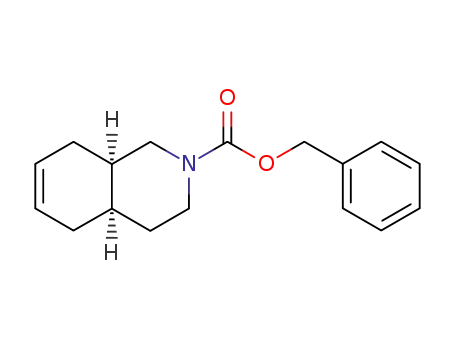 cis-(4aR,8aR)-2-benzyloxycarbonyl-1,2,3,4,4a,5,8,8a-octahydroisoquinoline