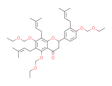 amorilin 4',5,7-trisethoxymethyl ether