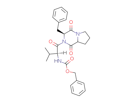 [(S)-1-((S)-3-Benzyl-1,4-dioxo-hexahydro-pyrrolo[1,2-a]pyrazine-2-carbonyl)-2-methyl-propyl]-carbamic acid benzyl ester