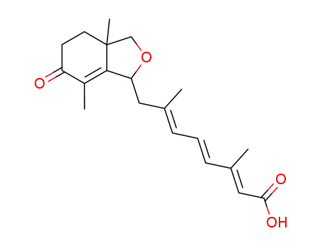 (2E,4E,6E)-8-(3a,7-Dimethyl-6-oxo-1,3,3a,4,5,6-hexahydro-isobenzofuran-1-yl)-3,7-dimethyl-octa-2,4,6-trienoic acid