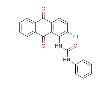 Urea, N-(2-chloro-9,10-dihydro-9,10-dioxo-1-anthracenyl)-N'-phenyl-