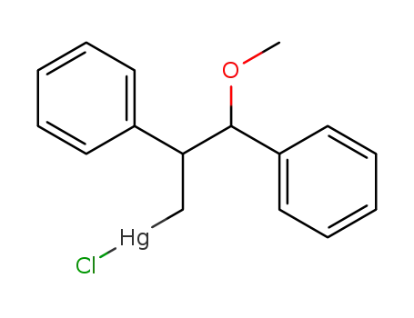 threo-1,2-Diphenyl-1-methoxy-3-(chloromercuri)propane