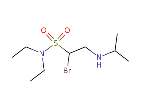 Ethanesulfonamide, 1-bromo-N,N-diethyl-2-[(1-methylethyl)amino]-