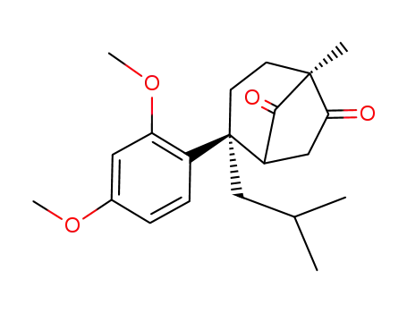 2-exo-(2',4'-dimethoxyphenyl)-2-endo-(isobutyl)-5-methylbicyclo<3.2.1>octane-6,8-dione