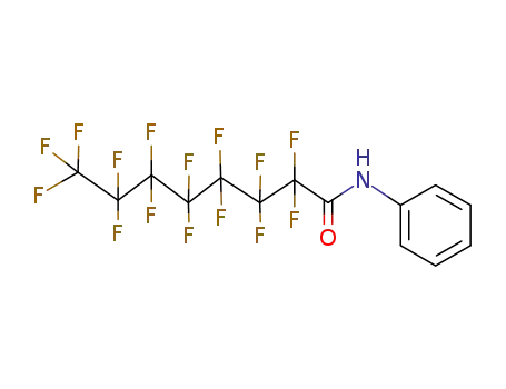 Octanamide, 2,2,3,3,4,4,5,5,6,6,7,7,8,8,8-pentadecafluoro-N-phenyl-