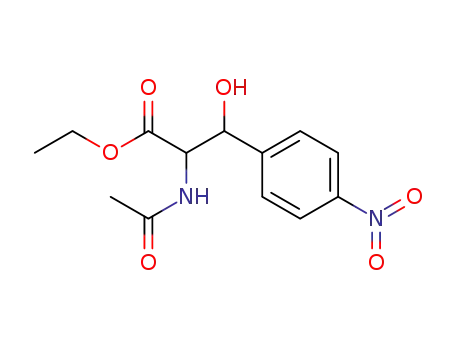 Molecular Structure of 5872-73-1 ((+/-)-erythro-ethyl-p-nitrophenyl serinate)