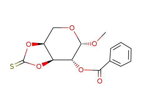 Methyl-2-O-benzoyl-3,4-O-thiocarbonyl-β-L-arabinopyranosid