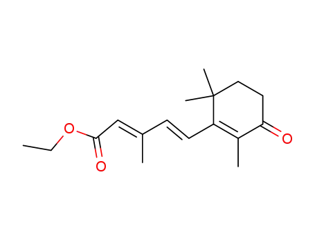 ethyl (4E)-3-methyl-5-(3-oxo-2,6,6-trimethyl-1-cyclohexen-1-yl)-2,4-pentadienoate