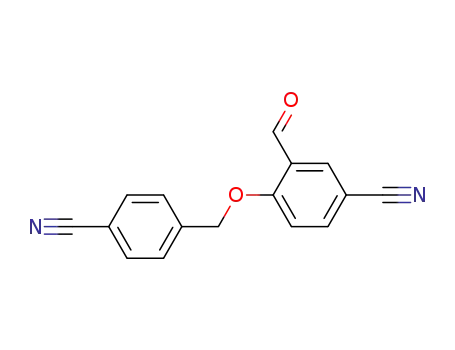 4-<(4-Cyan-2-formylphenoxy)methyl>benzonitril