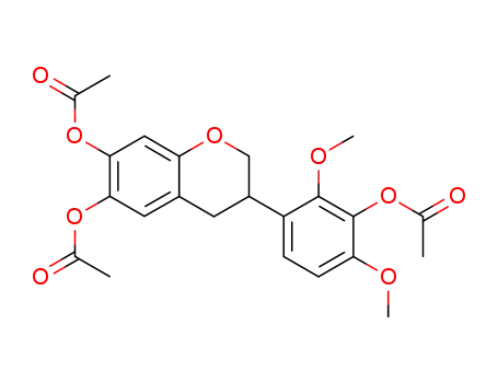 3',6,7-triacetoxy-2',4'-dimethoxyisoflavan