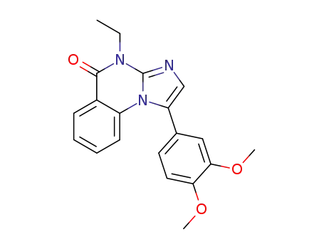 1-(3,4-dimethoxyphenyl)-4-ethylimidazo<1,2-a>quinazolin-5-one