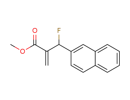 methyl 2-[fluoro(naphthalen-2-yl)methyl]acrylate