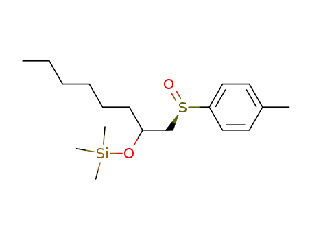 (R)-(p-Tolyl)-<2-(trimethylsilyloxy)octyl>-sulfoxid