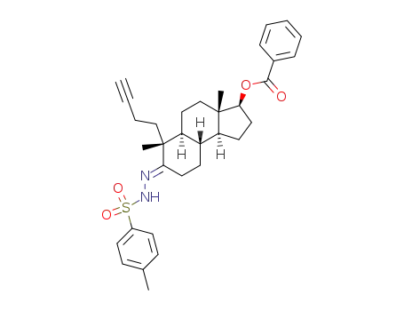 N-(p-Toluenesulfonyl)-hydrazone of 17β-Benzoyloxy-4,5-secoandrost-3-yne-5-one