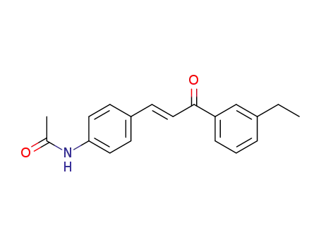 N-{4-[(E)-3-(3-Ethyl-phenyl)-3-oxo-propenyl]-phenyl}-acetamide