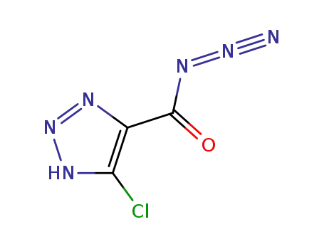 5-CHLORO-1H-[1,2,3]TRIAZOLE-4-CARBONYL AZIDE