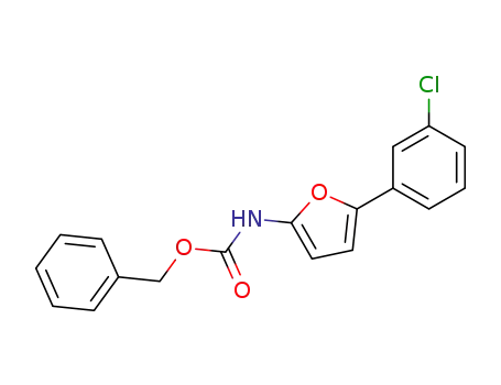 [5-(3-Chloro-phenyl)-furan-2-yl]-carbamic acid benzyl ester