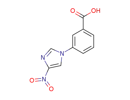 Benzoic acid, 3-(4-nitro-1H-imidazol-1-yl)-