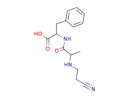 DL-Phenylalanine, N-[N-(2-cyanoethyl)-DL-alanyl]-