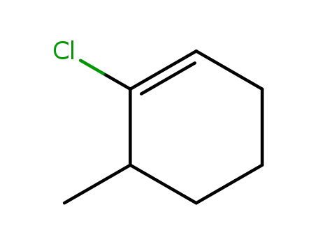 Molecular Structure of 16642-50-5 (1-Chloro-6-methyl-1-cyclohexene)