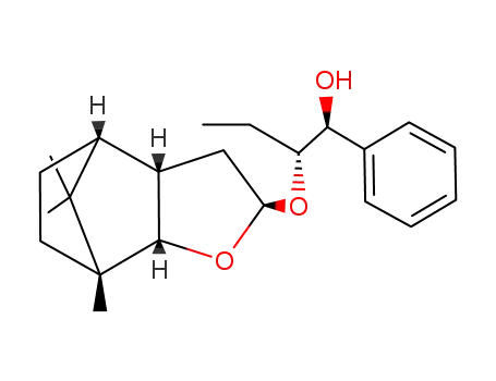<2R-(2a(1S*,2R*),3aα,4α,7α,7aα)>-2-<(octahydro-7,8,8-trimethyl-4,7-methanobenzofuran-2-yl)oxy>-1-phenylbutan-1-ol