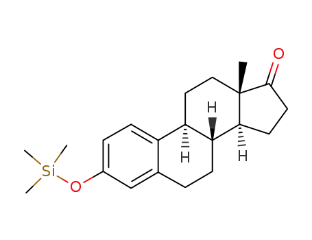 Molecular Structure of 1839-54-9 (3-[(Trimethylsilyl)oxy]estra-1,3,5(10)-trien-17-one)