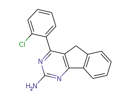 4-(2-Chloro-phenyl)-5H-indeno[1,2-d]pyrimidin-2-ylamine