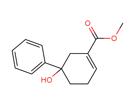 methyl 5-hydroxy-5-phenylcyclohex-1-enecarboxylate