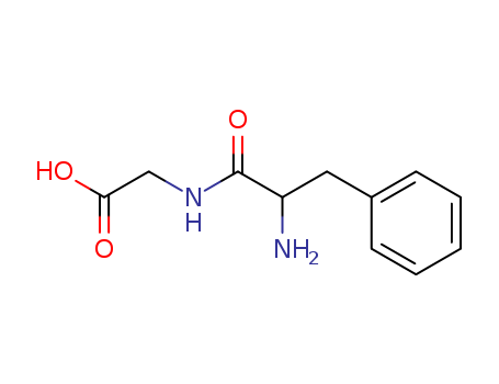 2-[(2-amino-3-phenyl-propanoyl)amino]acetic acid cas  6491-53-8