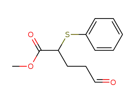 phenylthio-2 formyl-4 butyrate de methyle