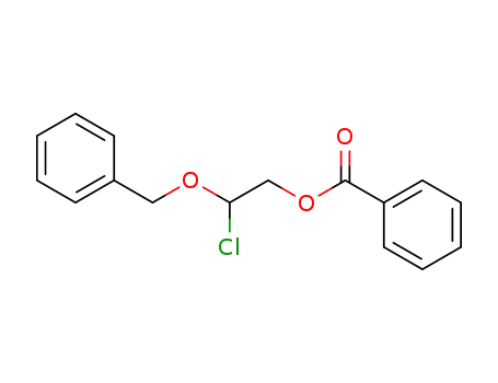 Benzoic acid 2-benzyloxy-2-chloro-ethyl ester