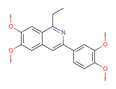 3-(3,4-Dimethoxy-phenyl)-1-ethyl-6,7-dimethoxy-isoquinoline