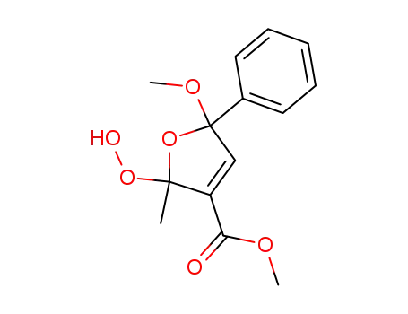 2-hydroperoxy-5-methoxy-3-methoxycarbonyl-2-methyl-5-phenyldihydrofuran