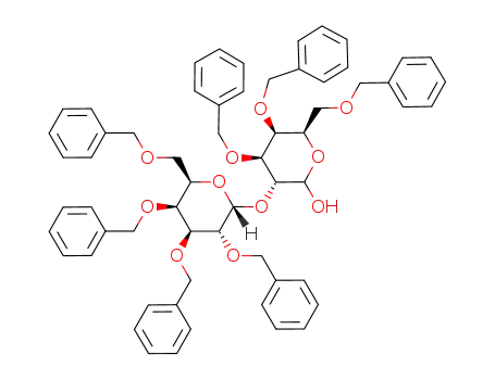 3,4,6-tri-O-benzyl-2-O-(2,3,4,6-tetra-O-benzyl-α-D-galactopyranosyl)-D-galactopyranose