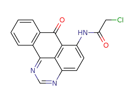 6-Chloroacetylaminopyrimidinoanthrone