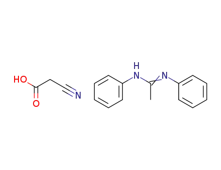 N,N'-Diphenylacetamidinium-cyanacetat