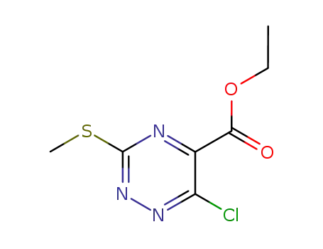 에틸 6-클로로-3-(메틸티오)-1,2,4-트리아진-5-카르복실레이트