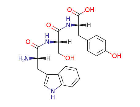 (S)-2-{(S)-2-[(S)-2-Amino-3-(1H-indol-3-yl)-propionylamino]-3-hydroxy-propionylamino}-3-(4-hydroxy-phenyl)-propionic acid