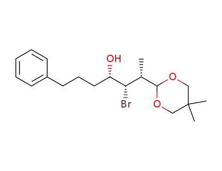 (4S,5S,6R)-5-Bromo-6-(5,5-dimethyl-[1,3]dioxan-2-yl)-1-phenyl-heptan-4-ol