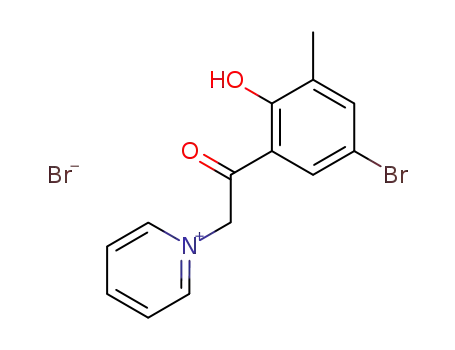 2-hydroxy-3-methyl-5-bromophenacyl pyridinium bromide
