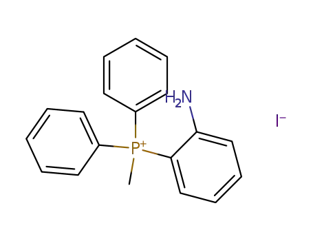 Phosphonium, (2-aminophenyl)methyldiphenyl-, iodide