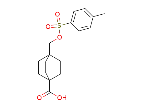 1-Tosyloxymethyl-4-carboxy-bicyclo<2.2.2>octan